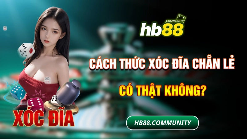 Cách thức xóc đĩa chẵn lẻ có thật không?