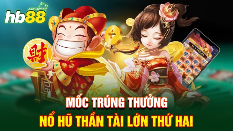 Mốc trúng thưởng nổ hũ thần tài tiếp theo